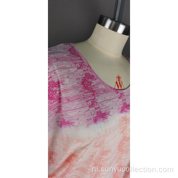 Ladie&#39;s Burn Out T-shirt met korte mouwen